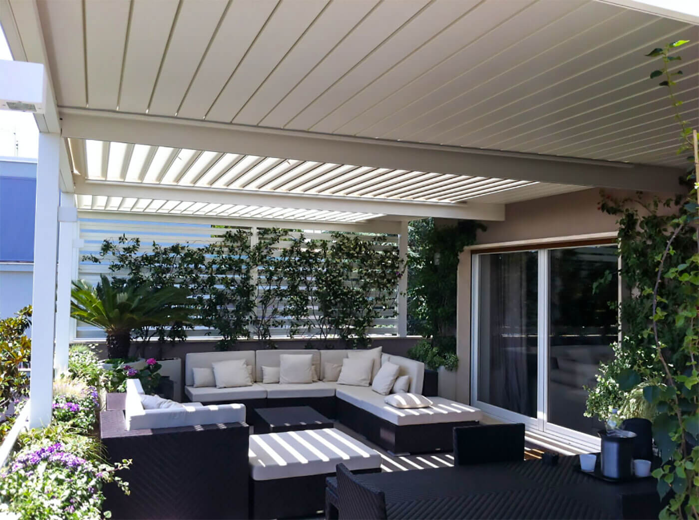 Pérgolas bioclimáticas