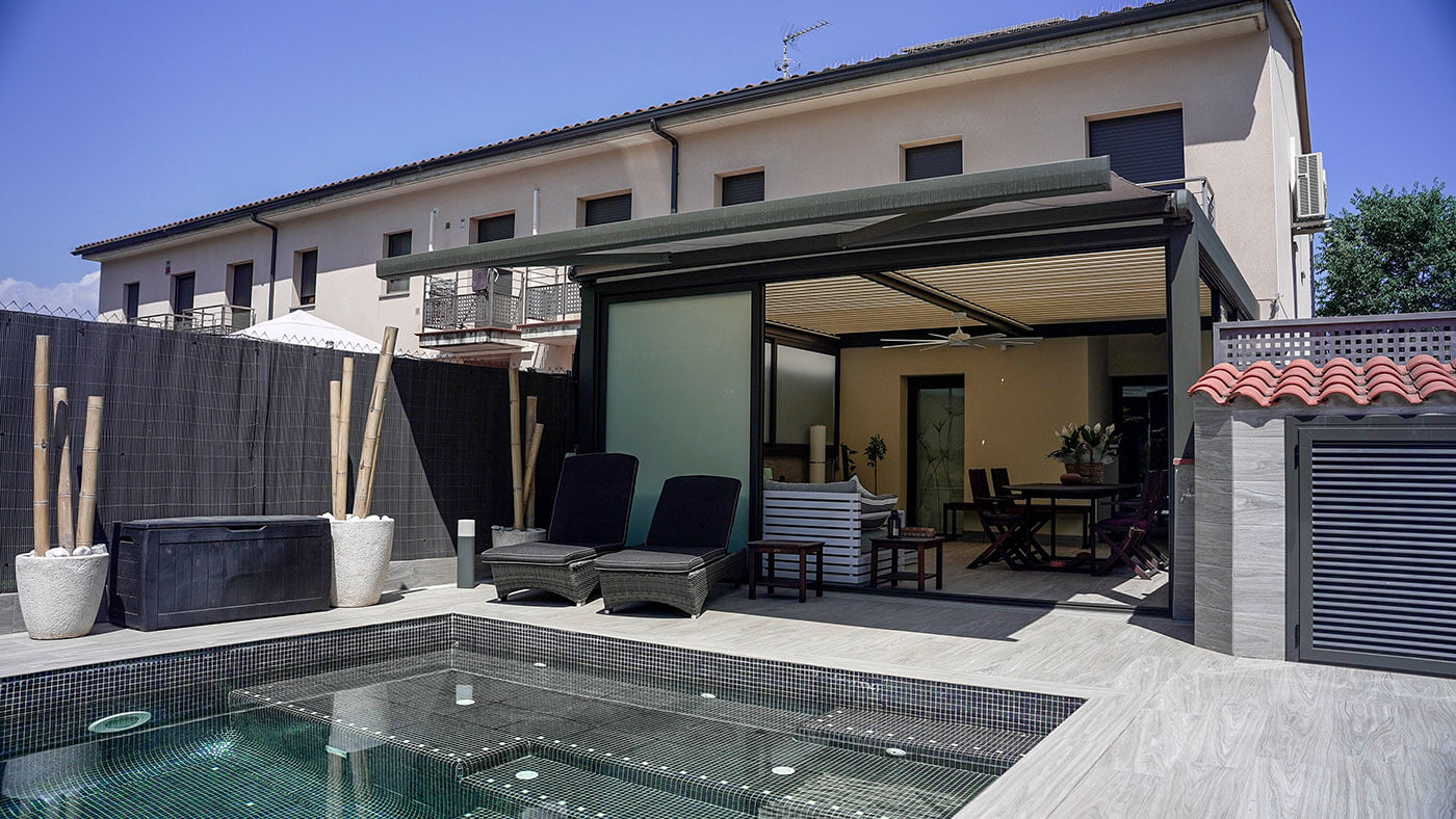 Pérgolas bioclimáticas